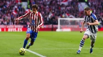 أتلتيكو مدريد يحقق فوزاً مثيراً أمام ريال سوسيداد في الدوري الإسباني